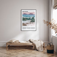 Brentwood Travel Color Poster