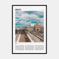 Brest Travel Color Poster