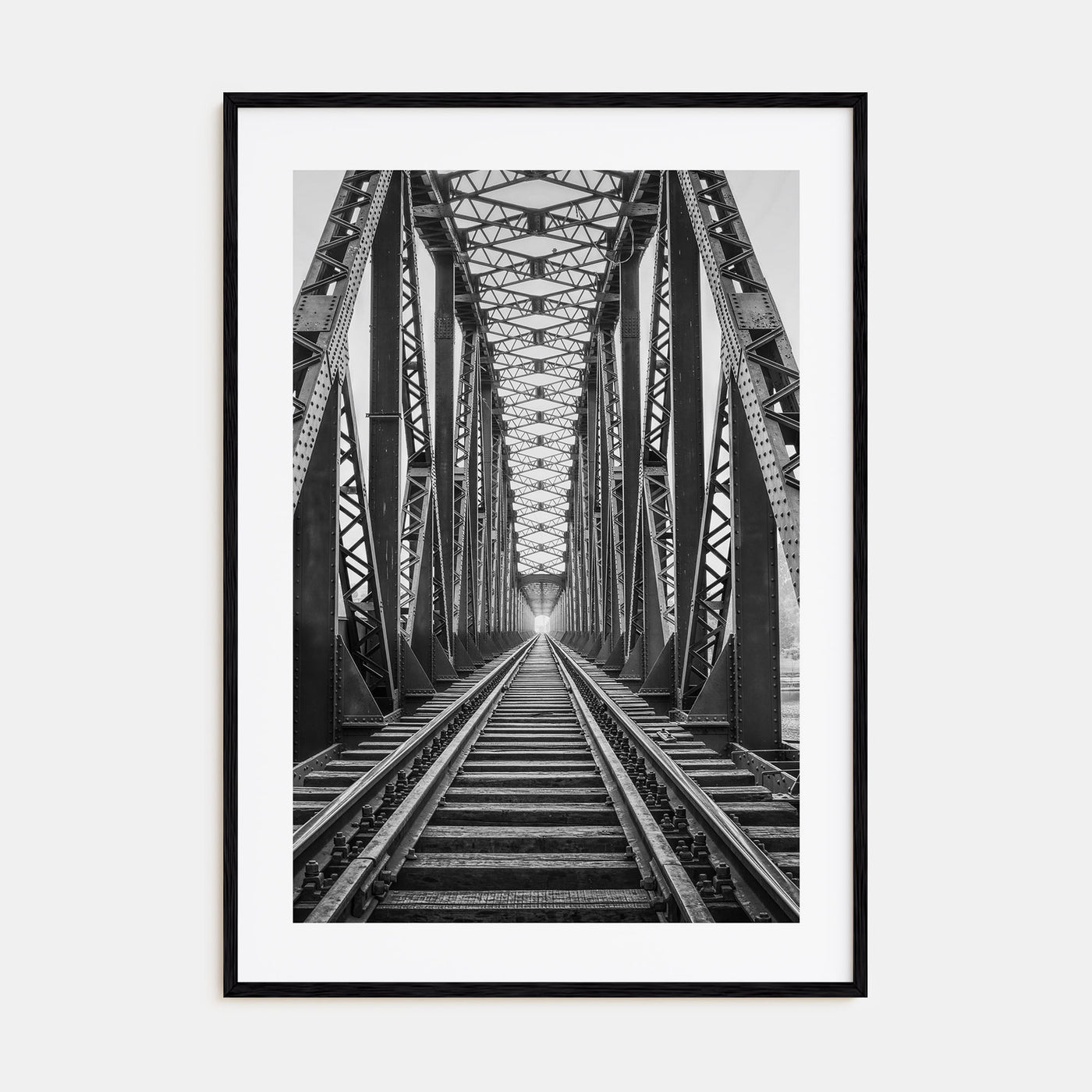 Bridge Photo B&W Poster