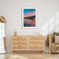 Bridge Sunset Photo Color Poster
