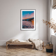 Bridge Sunset Photo Color Poster