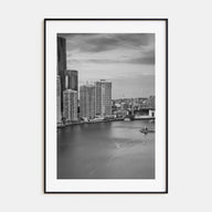 Brisbane Photo B&W No 2 Poster