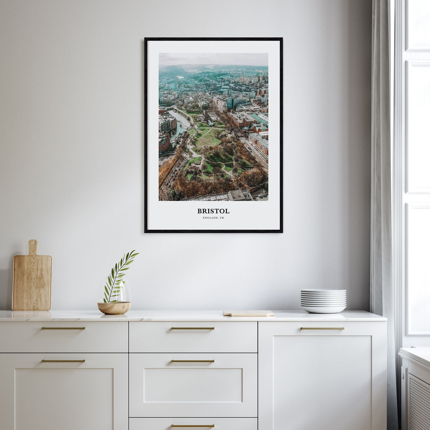Bristol Portrait Color Poster