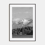 British Columbia Photo B&W Poster