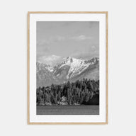 British Columbia Photo B&W Poster