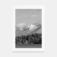 British Columbia Photo B&W Poster