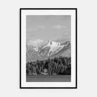 British Columbia Photo B&W Poster