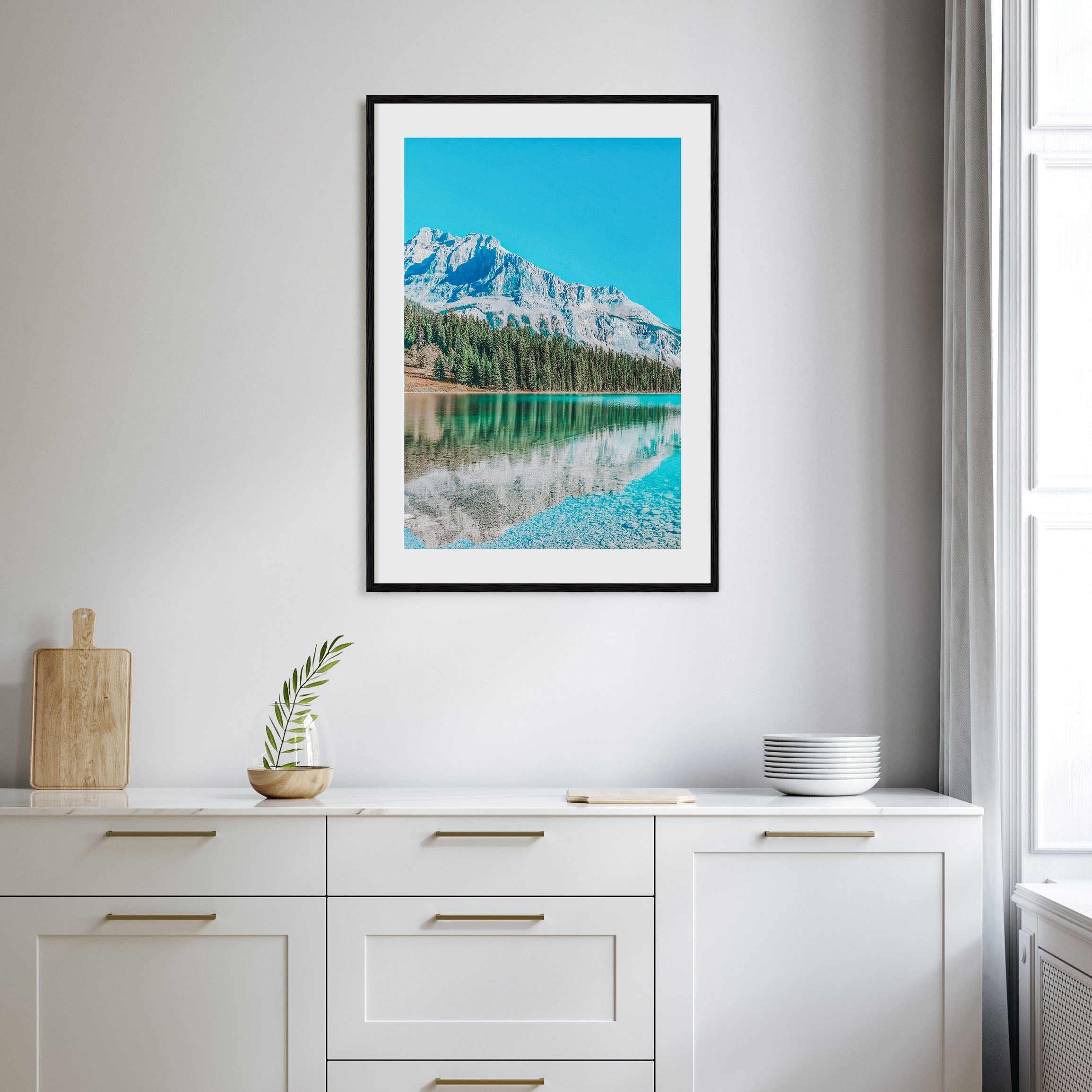 British Columbia Photo Color Poster