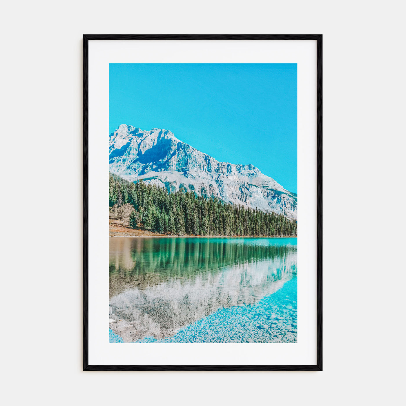 British Columbia Photo Color Poster