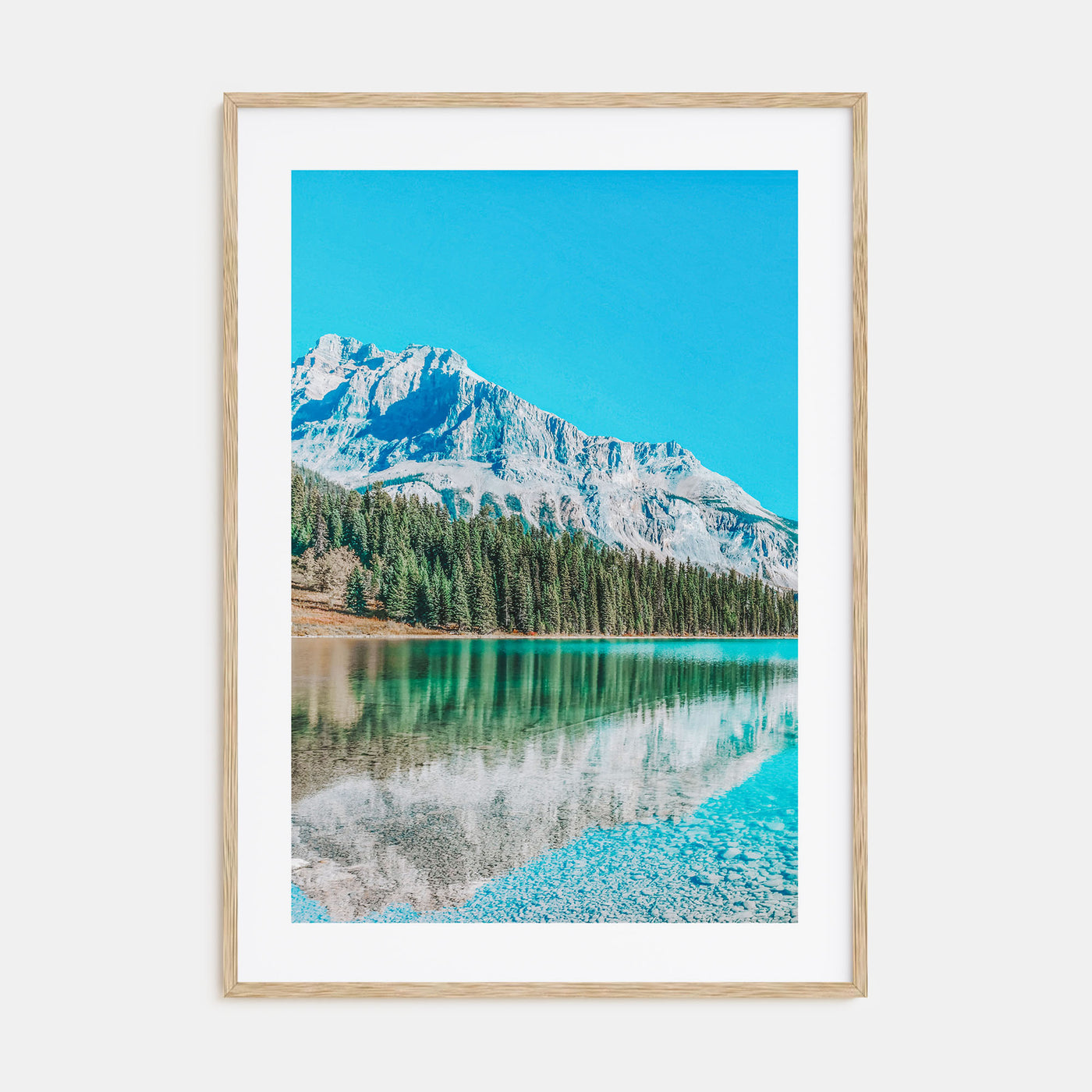British Columbia Photo Color Poster