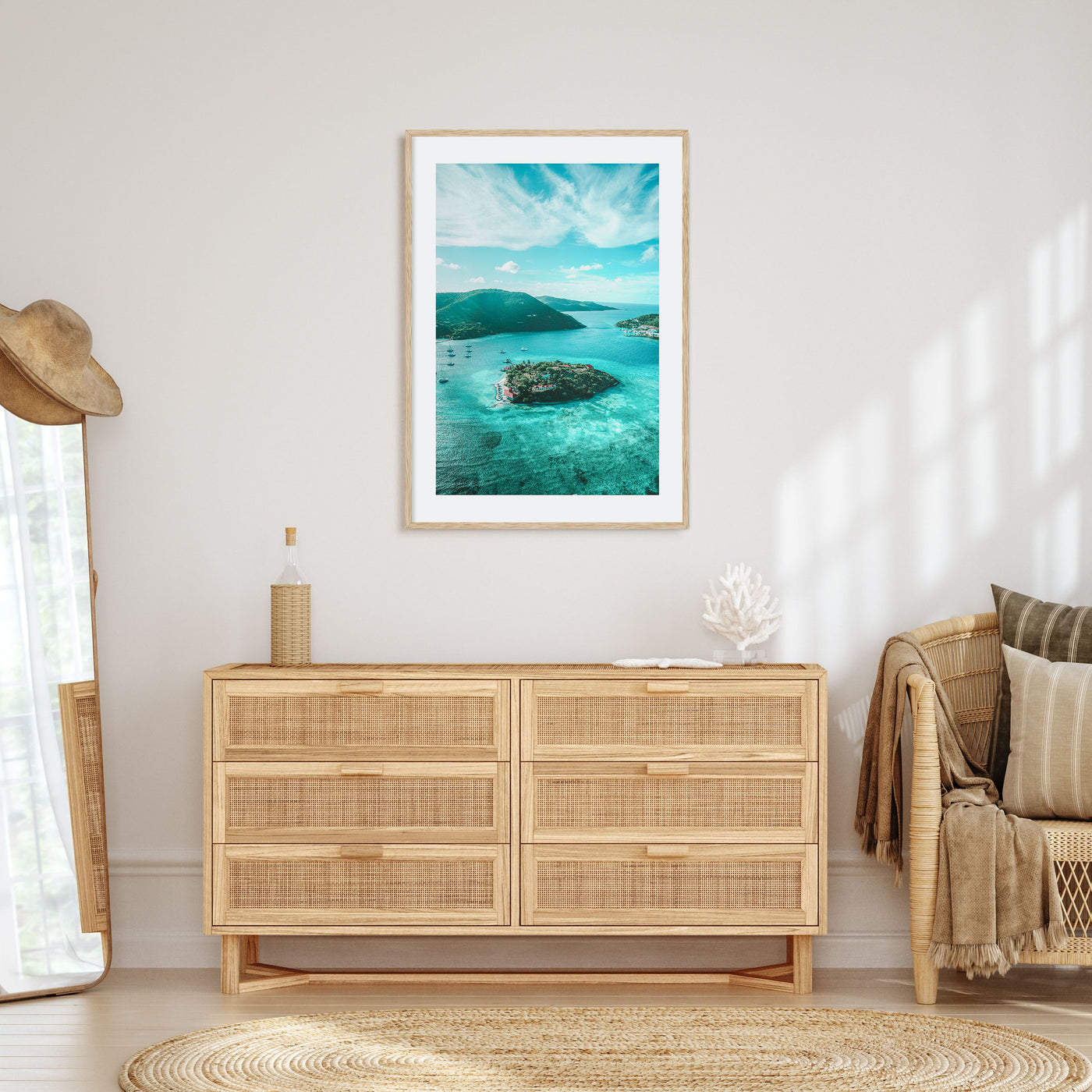 British Virgin Islands Photo Color Poster