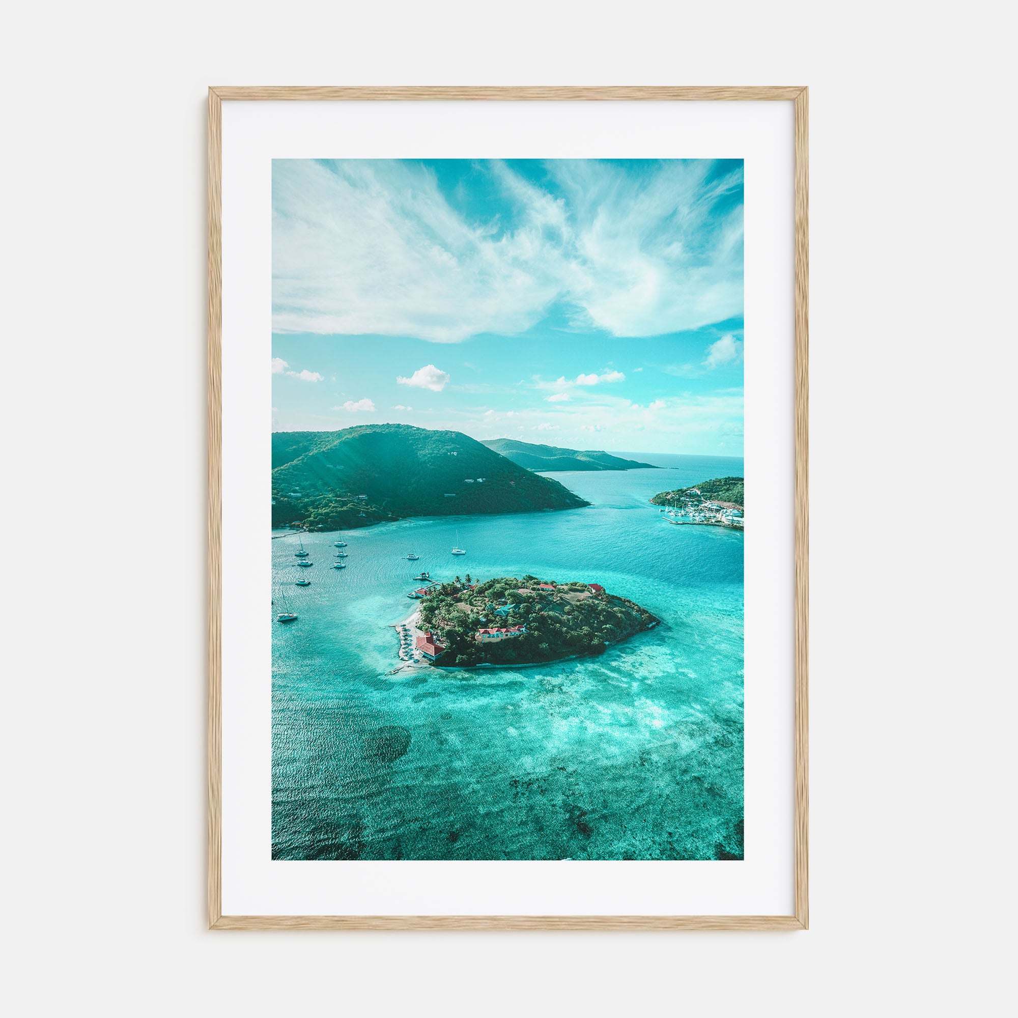 British Virgin Islands Photo Color Poster