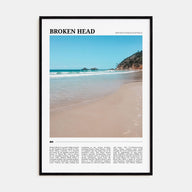 Broken Head Travel Color Poster