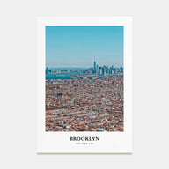Brooklyn Portrait Color No 2 Poster