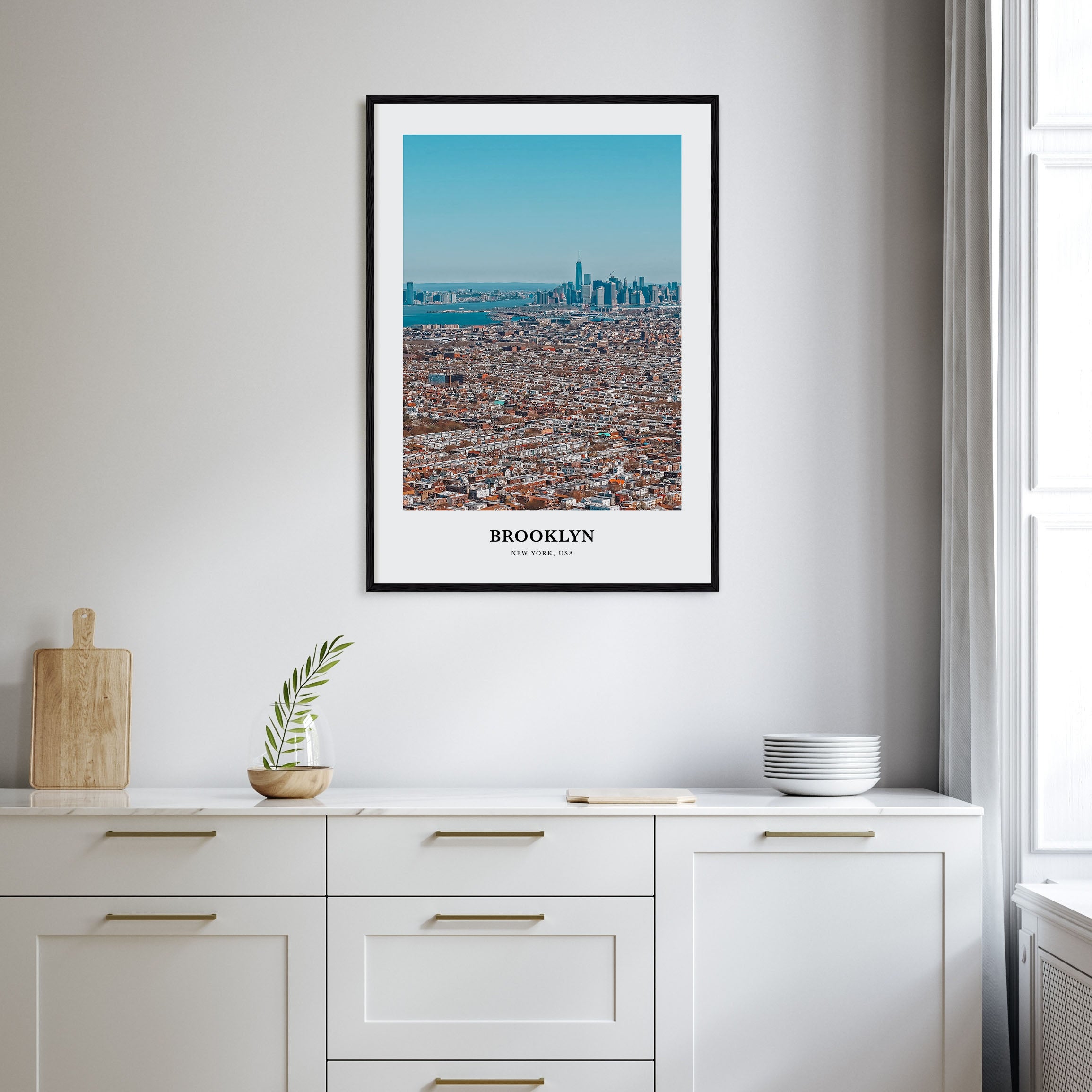 Brooklyn Portrait Color No 2 Poster