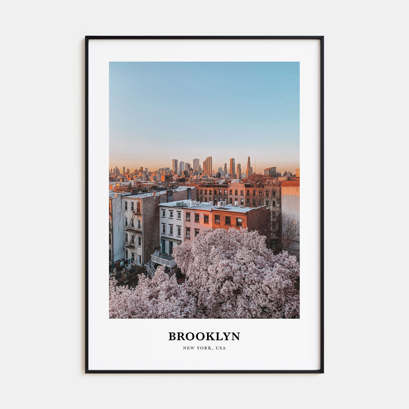 Brooklyn Portrait Color No 3 Poster