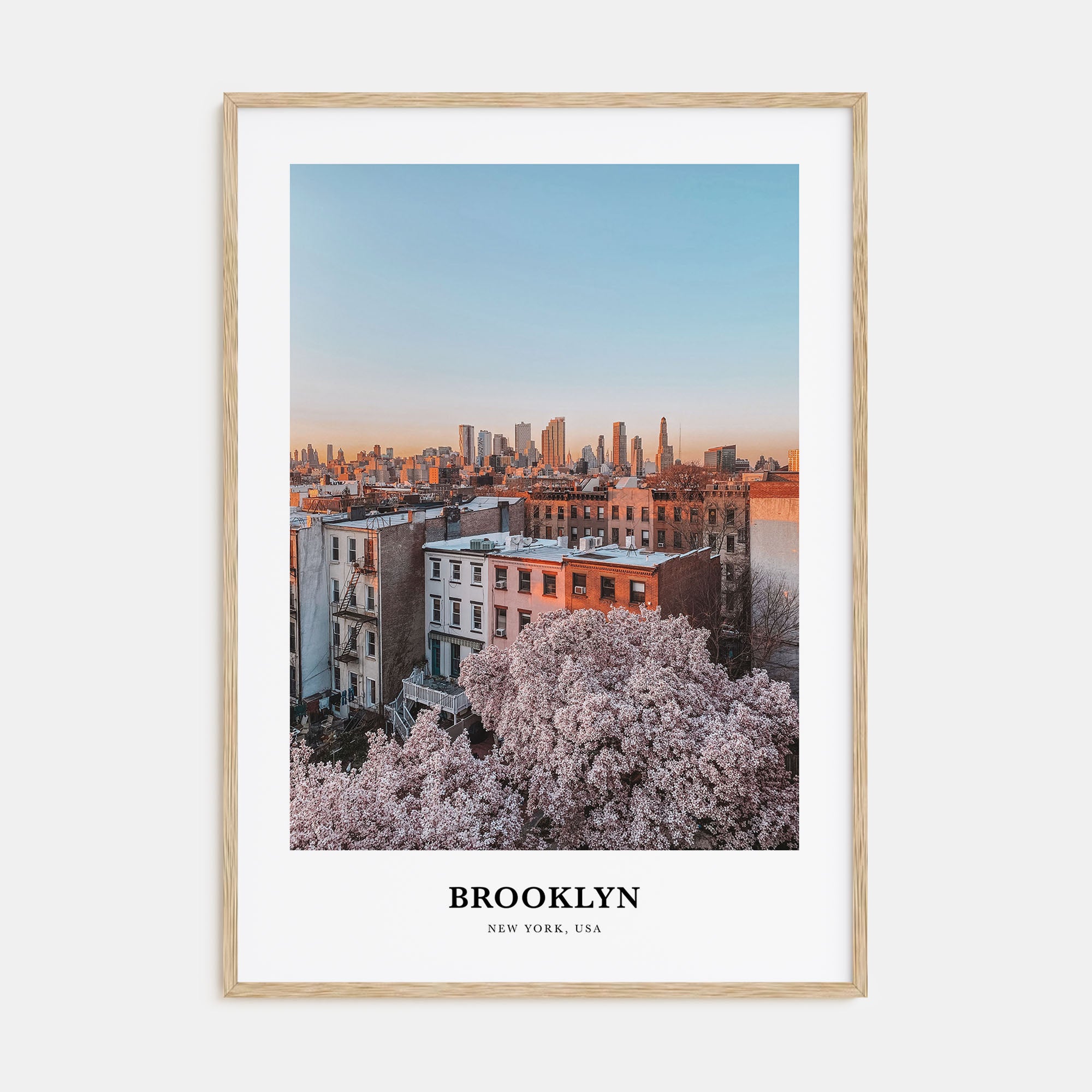 Brooklyn Portrait Color No 3 Poster
