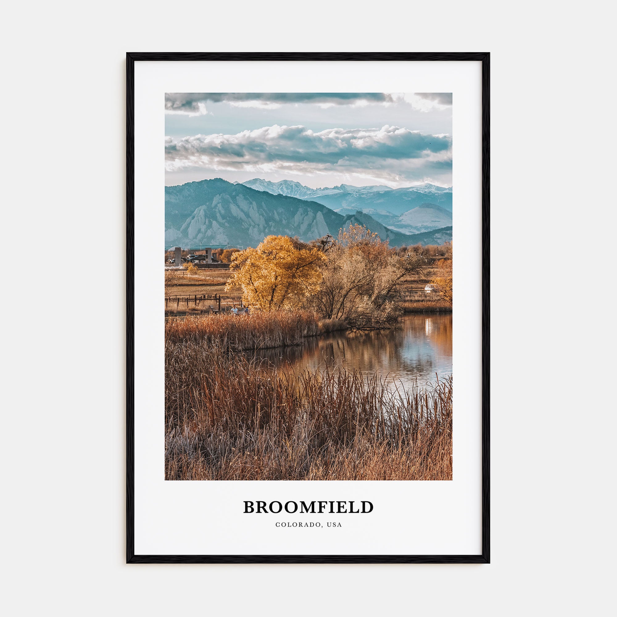 Broomfield Portrait Color Poster