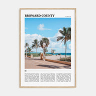 Broward County Travel Color Poster