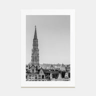 Brussels Photo B&W Poster