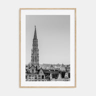 Brussels Photo B&W Poster