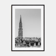 Brussels Photo B&W Poster