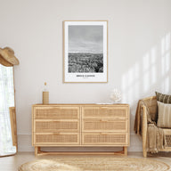 Bryce Canyon National Park Portrait B&W Poster