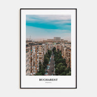 Bucharest Portrait Color No 1 Poster