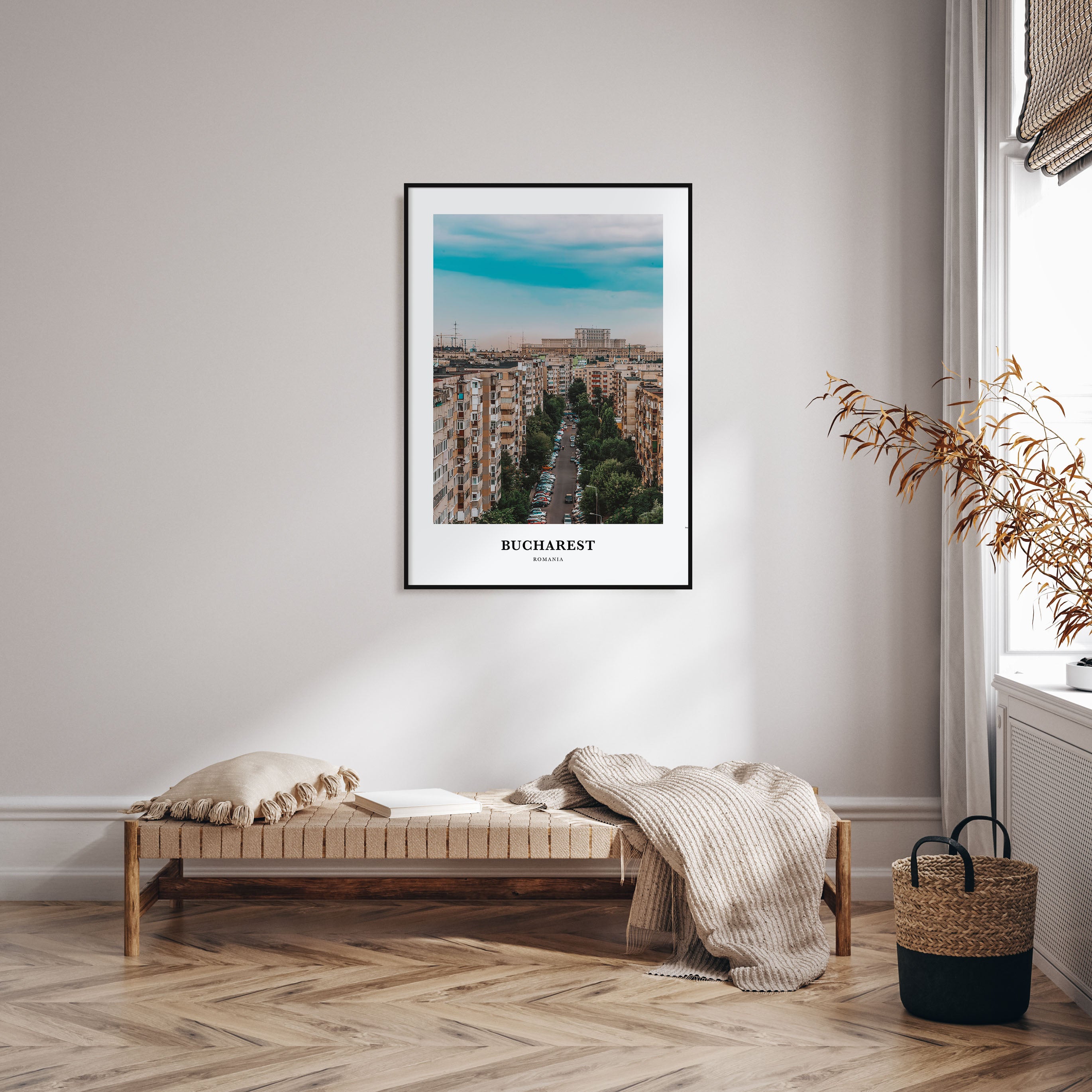 Bucharest Portrait Color No 1 Poster