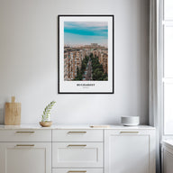 Bucharest Portrait Color No 1 Poster