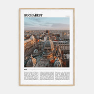 Bucharest Travel Color No 2 Poster
