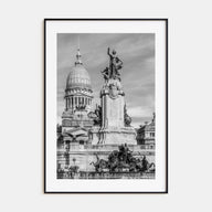 Buenos Aires Photo B&W No 1 Poster