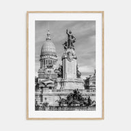Buenos Aires Photo B&W No 1 Poster