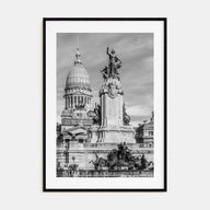 Buenos Aires Photo B&W No 1 Poster