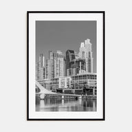 Buenos Aires Photo B&W No 2 Poster