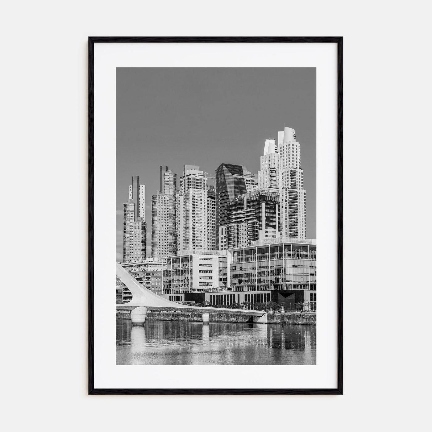 Buenos Aires Photo B&W No 2 Poster