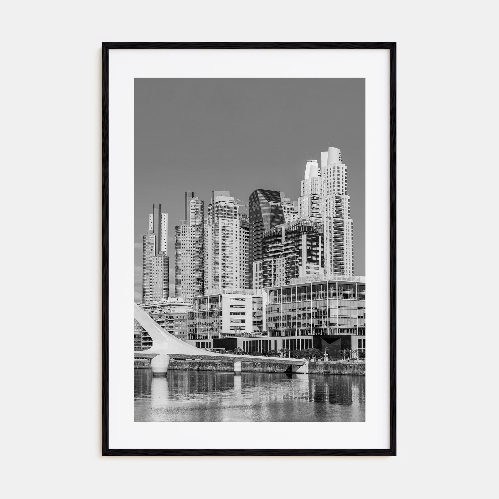 Buenos Aires Photo B&W No 2 Poster