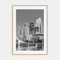 Buenos Aires Photo B&W No 2 Poster