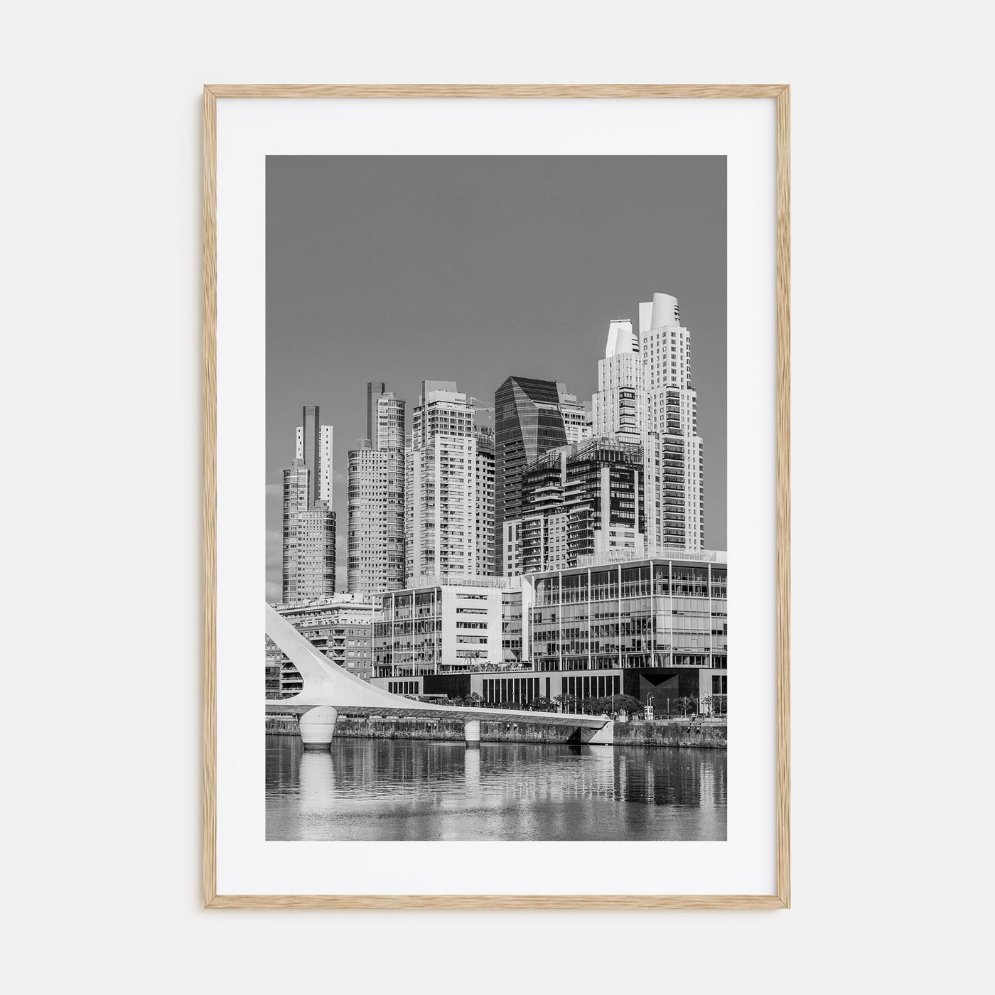 Buenos Aires Photo B&W No 2 Poster