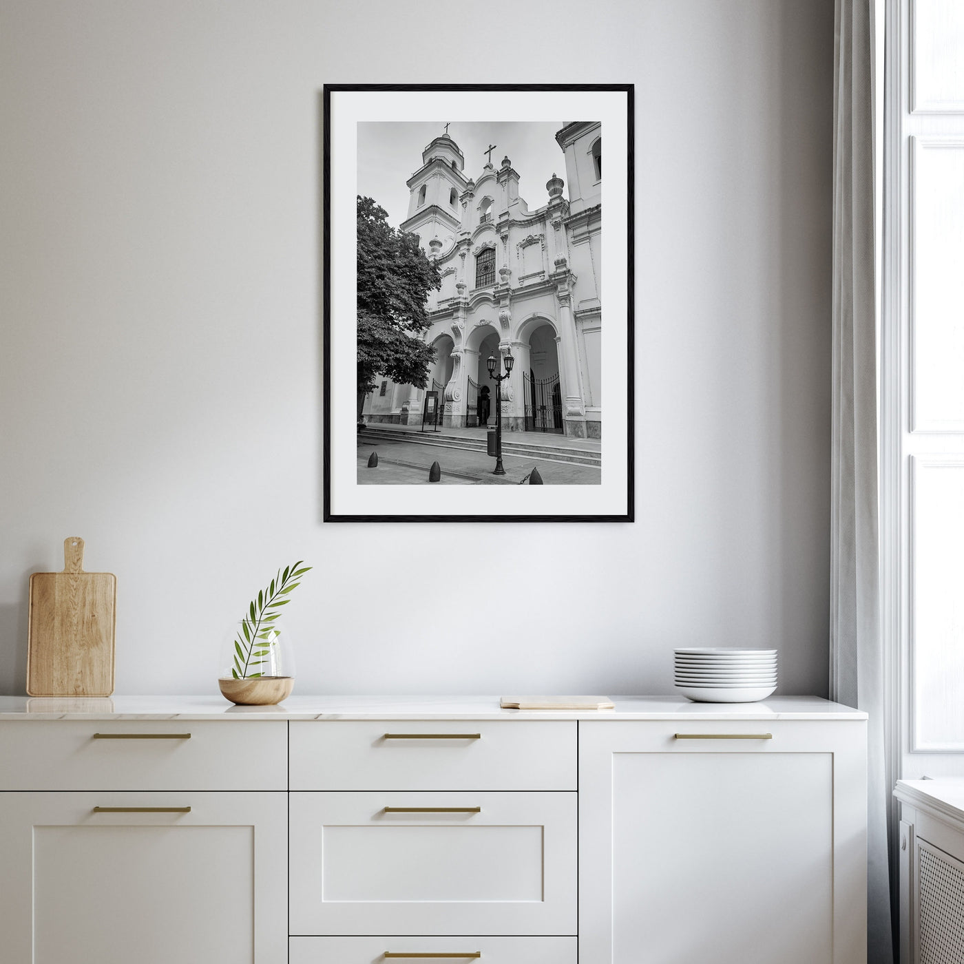 Buenos Aires Photo B&W No 3 Poster