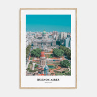 Buenos Aires Portrait Color No 2 Poster