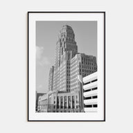 Buffalo Photo B&W No 1 Poster