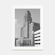 Buffalo Photo B&W No 1 Poster