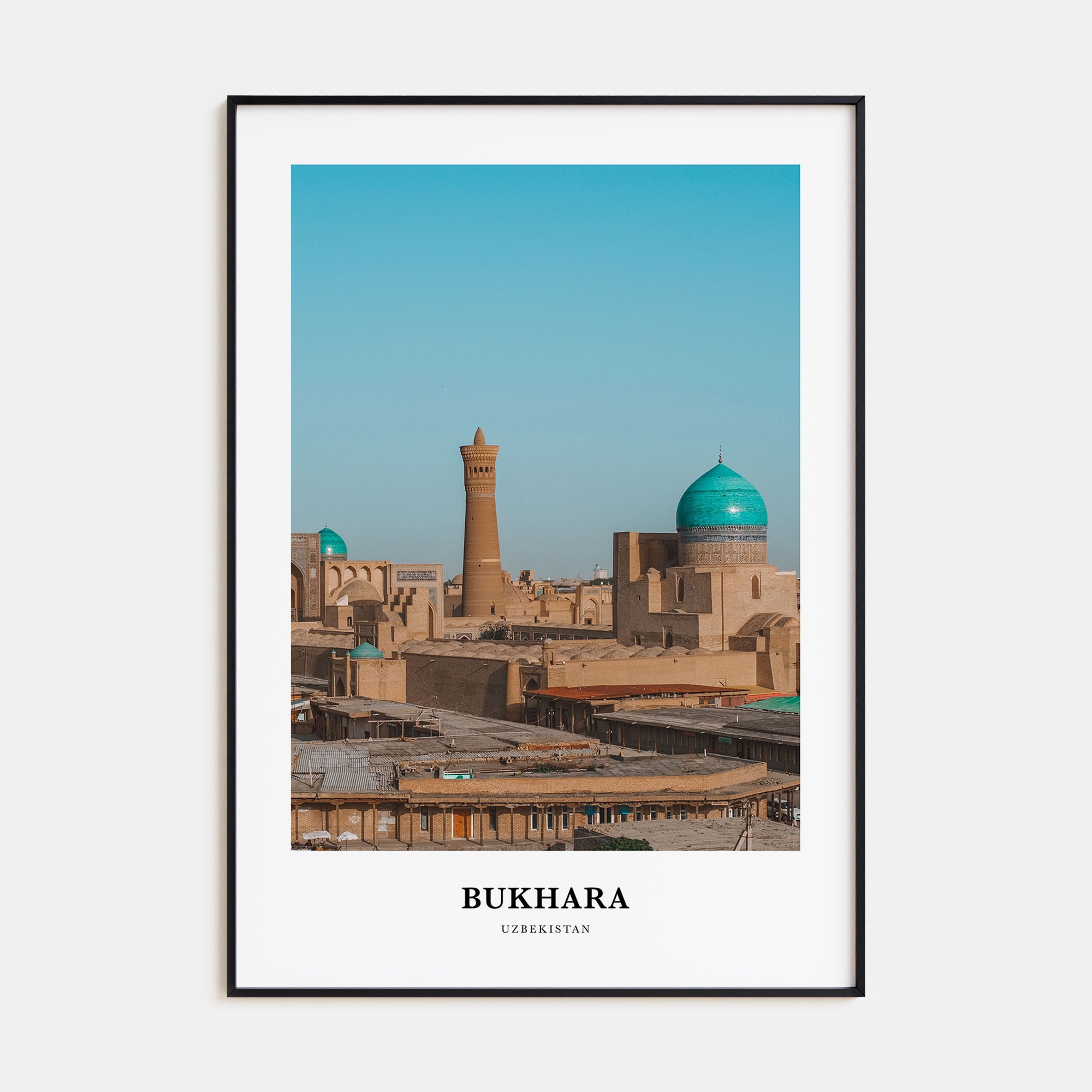 Bukhara Portrait Color Poster