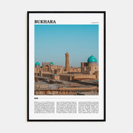 Bukhara Travel Color Poster