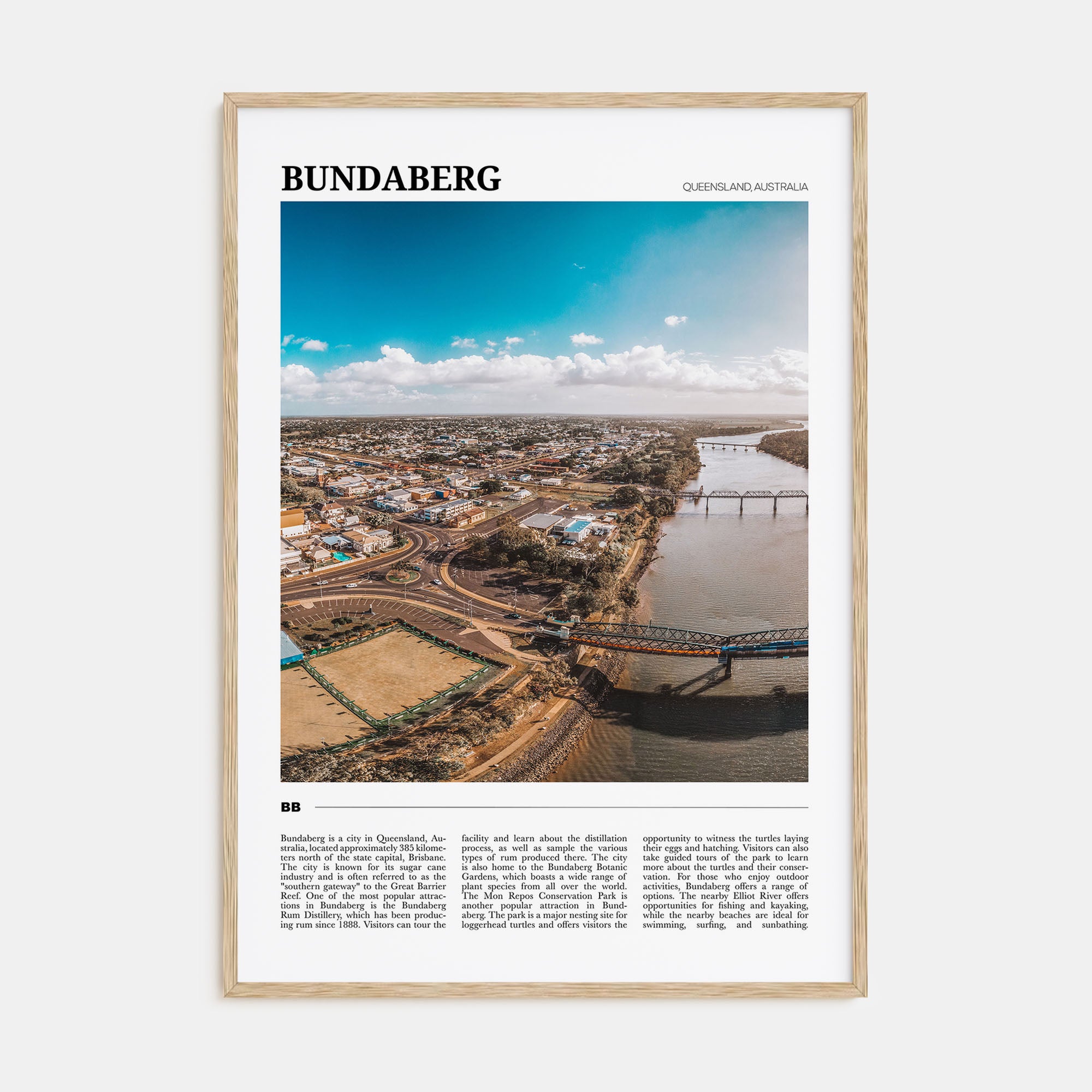 Bundaberg Travel Color No 1 Poster