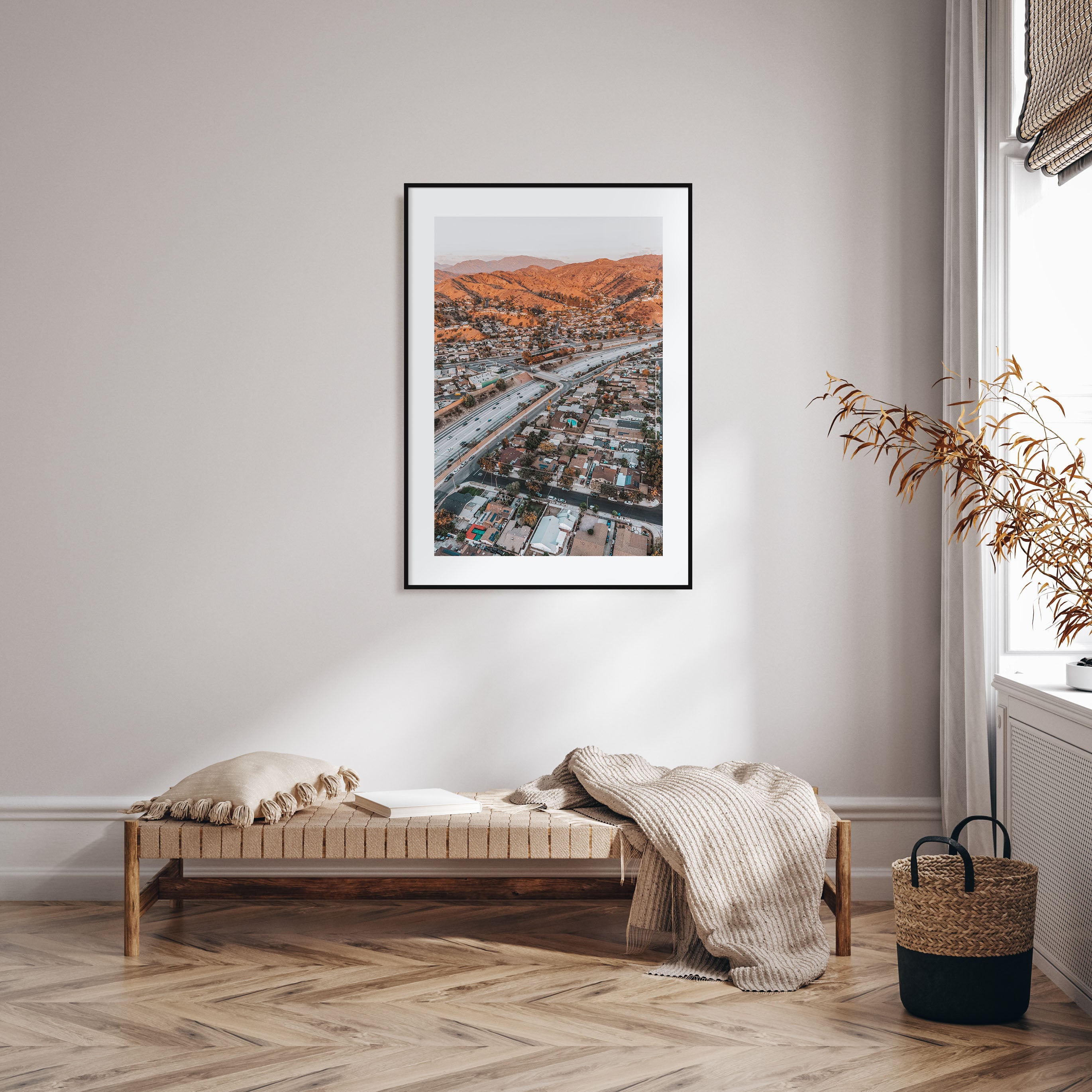 Burbank Photo Color Poster
