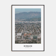 Burbank Portrait Color Poster
