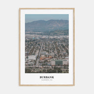 Burbank Portrait Color Poster