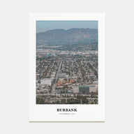 Burbank Portrait Color Poster